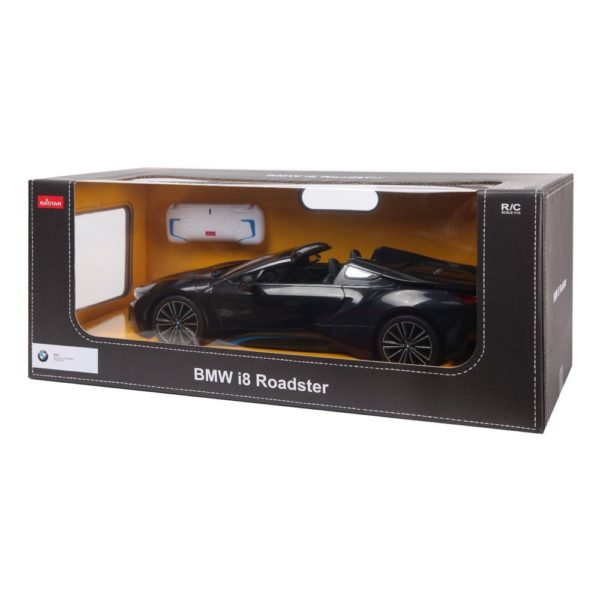 Auto R/C BMW i8 Roadster RASTAR 1:14 Czarny 4675